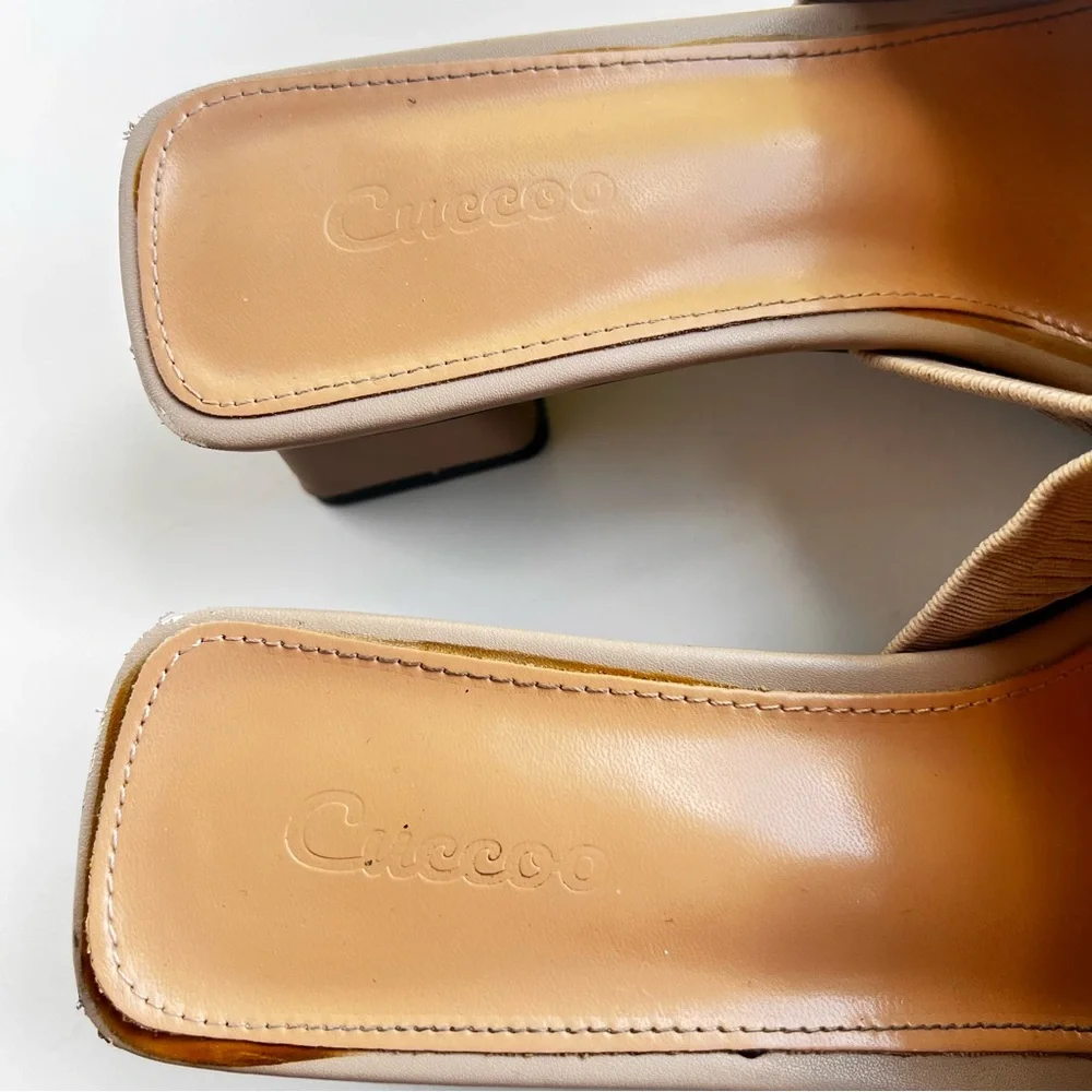 Knit mules slides Women's Slide Sandals size 8 - Picture 7 of 15